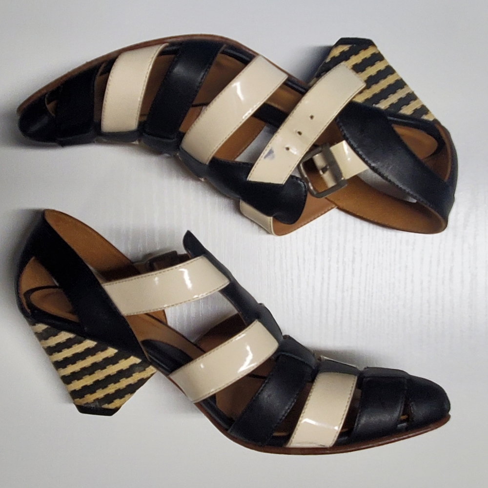 Fluevog Purpose Objective Low-Heeled Fisherman Sa… - image 1